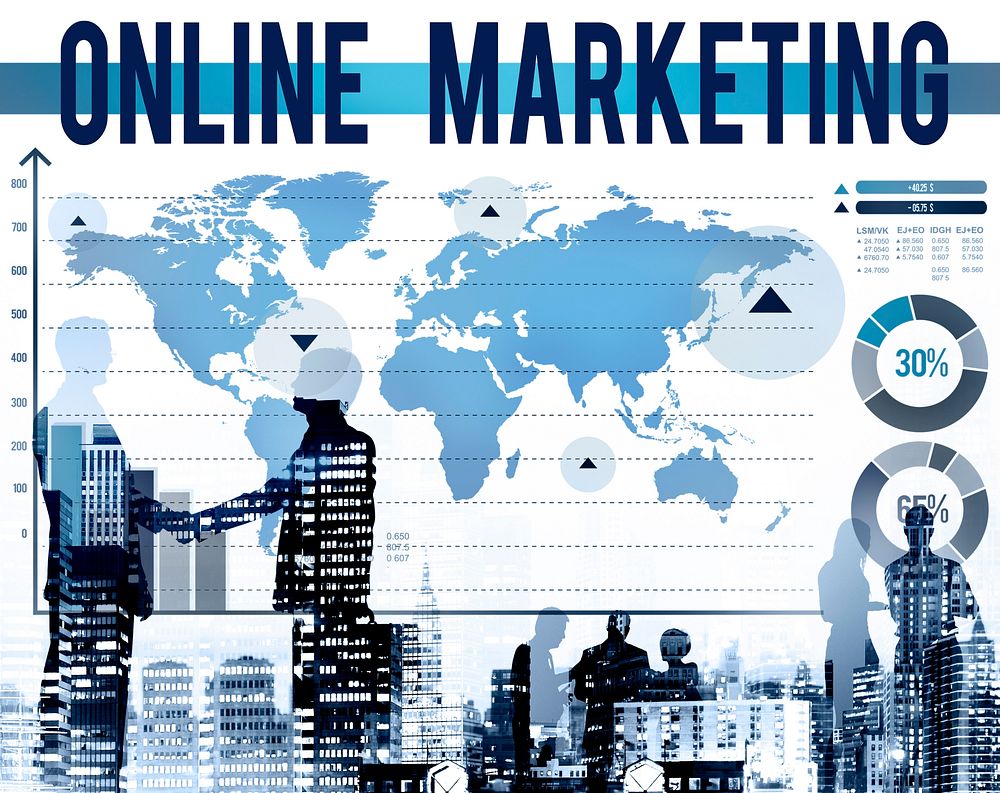 Online Marketing Commerce Digital Internet Concept