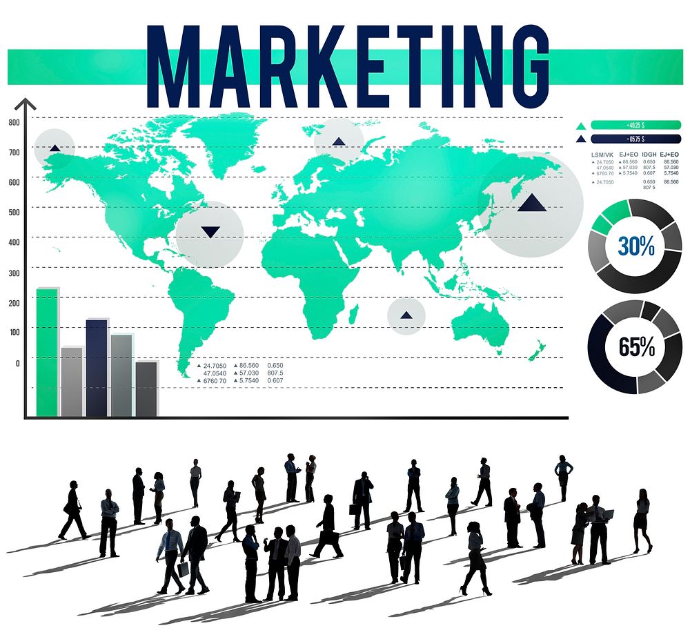 Marketing Commercial Business Analysis Data Concept