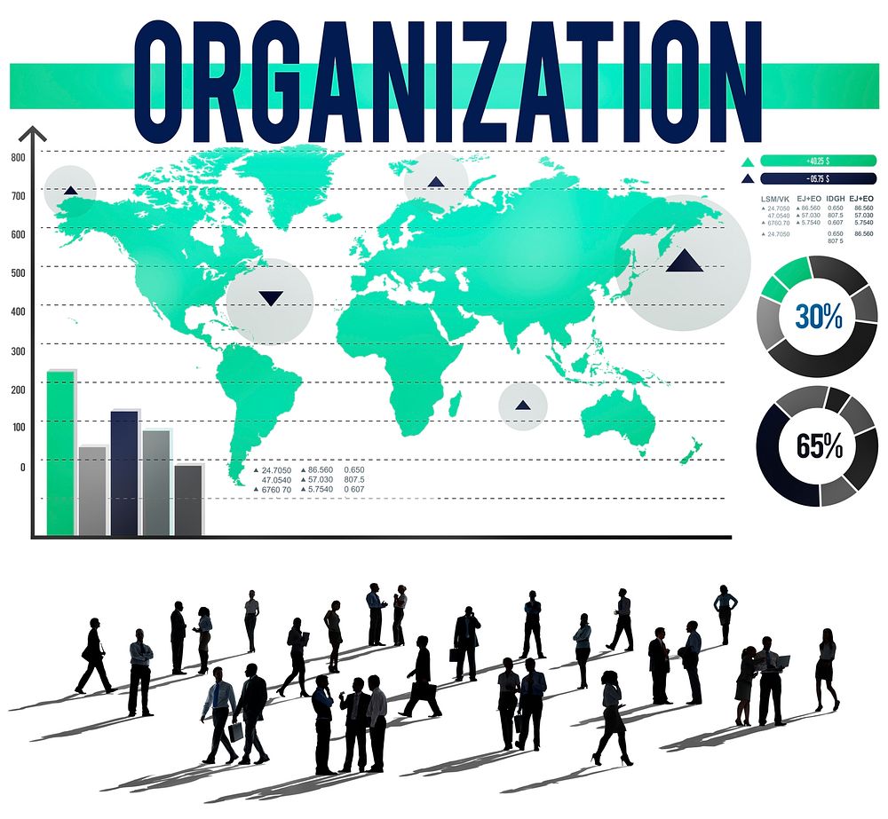 Organization Company Group Corporate Diverse Concept