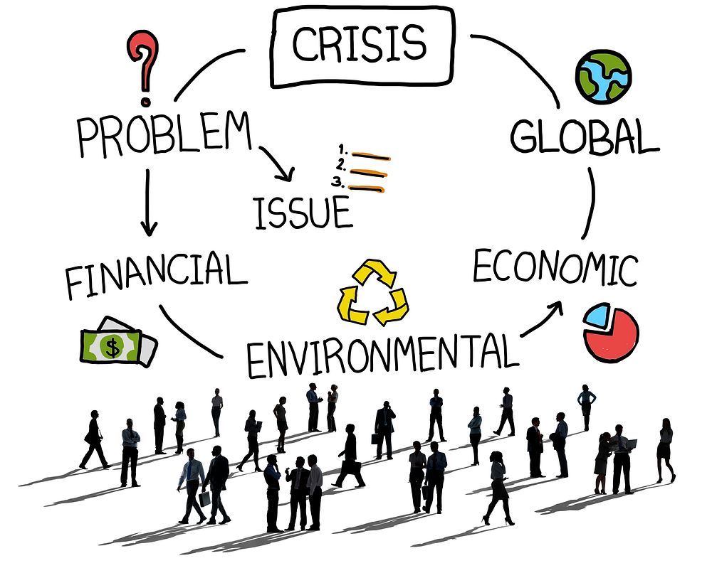 Crisis Economic Environmental Finance Global Concept