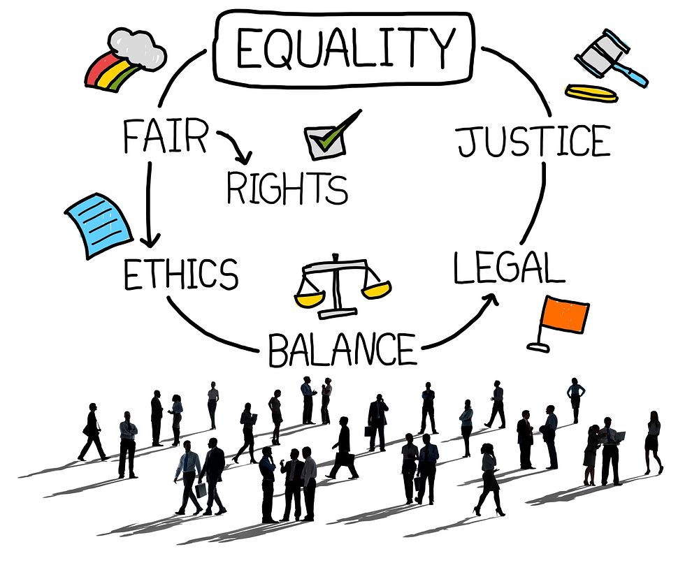 Equality Rights Balance Fair Justice Ethics Concept