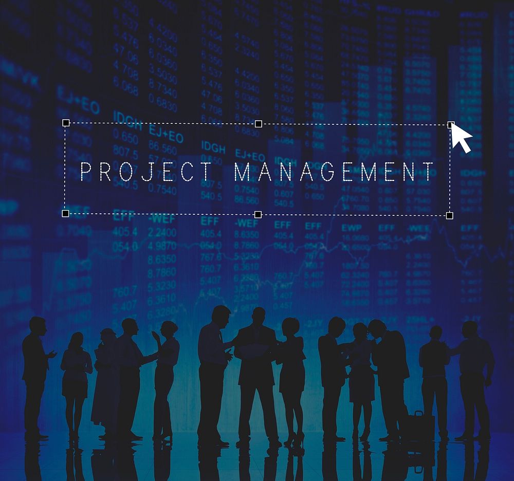 Project Management Manager Planning Processes Concept