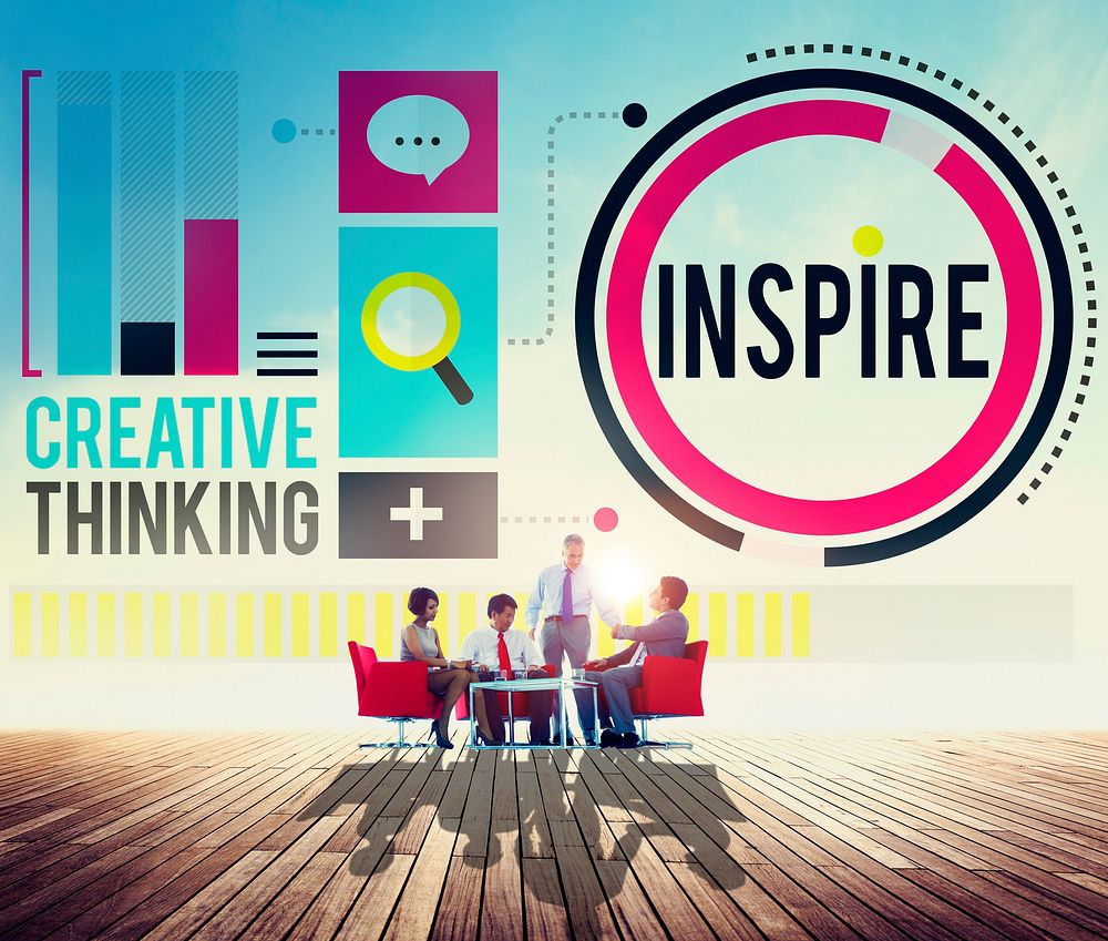 Inspire Inspiration Immagination Motivation Optimistic Concept