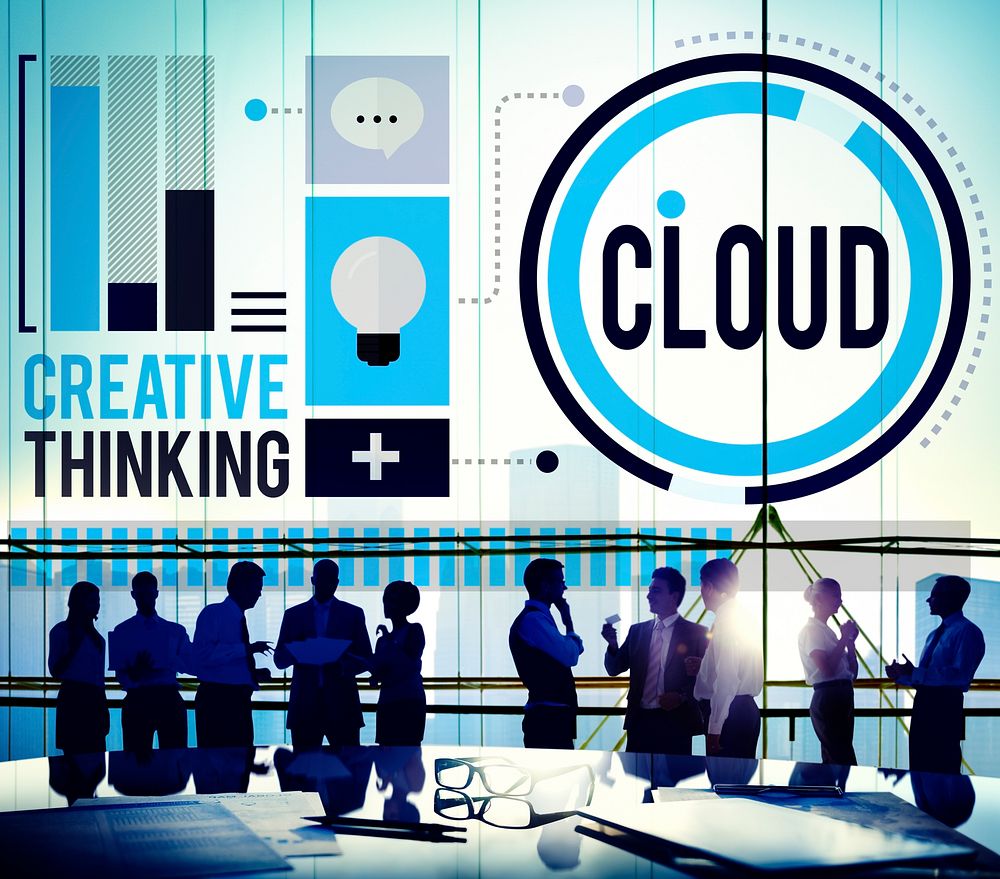 Cloud Cloud Computing Cloud Networking Data Storage Concept