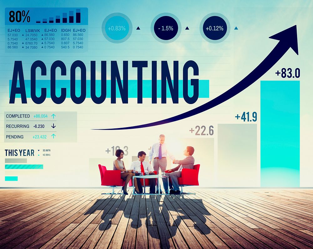 Accounting Financial Bookkeeping Budget Management Concept