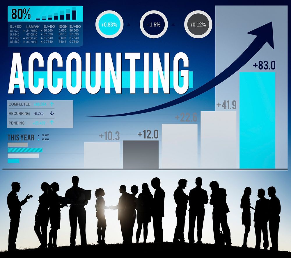 Accounting Financial Bookkeeping Budget Management Concept