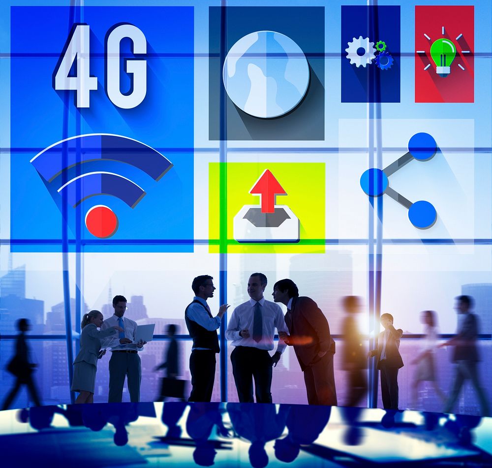4G Technology Internet Communication Connection Concept