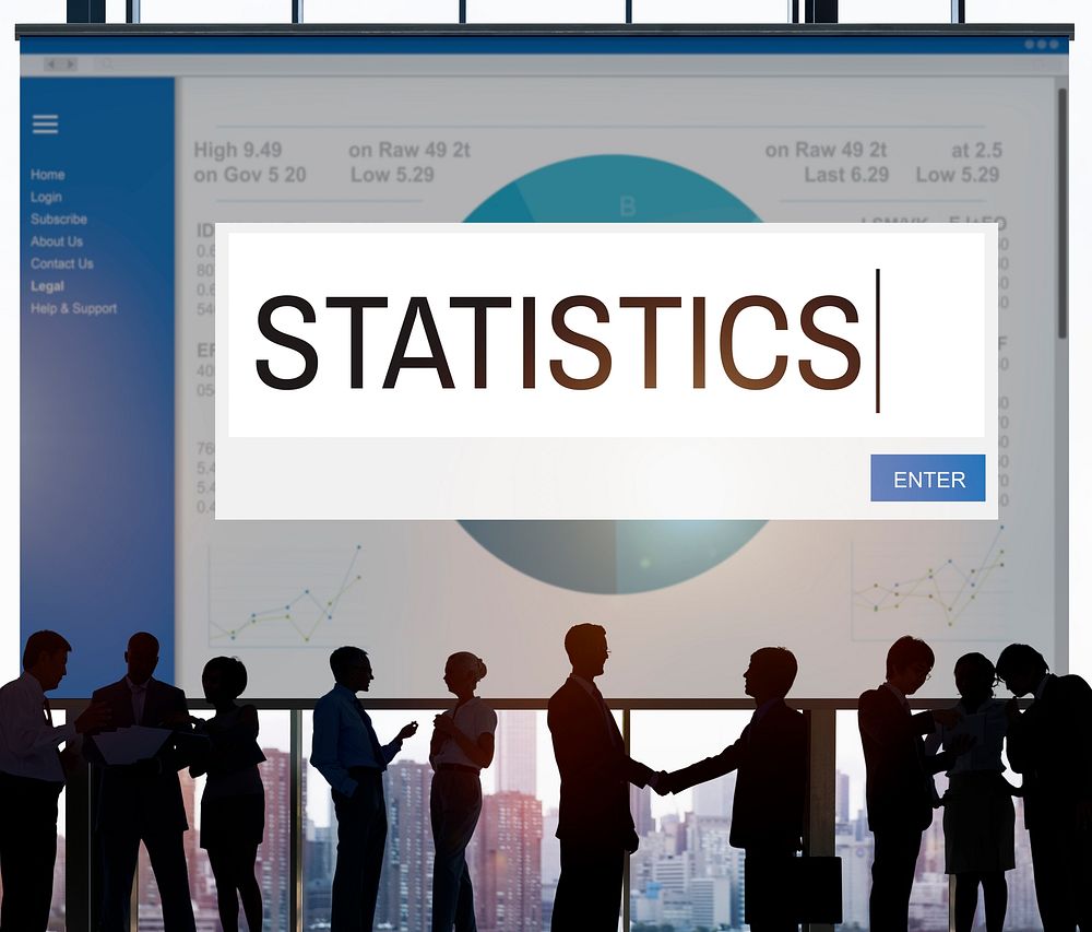 Statistics Analytics Strategy Solution Business Concept