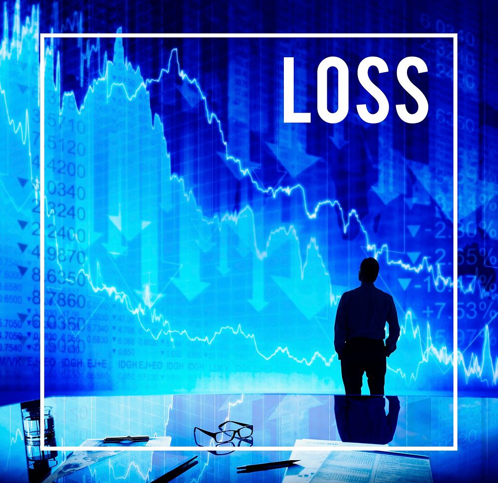 Loss Financial Business Fall Trouble Concept