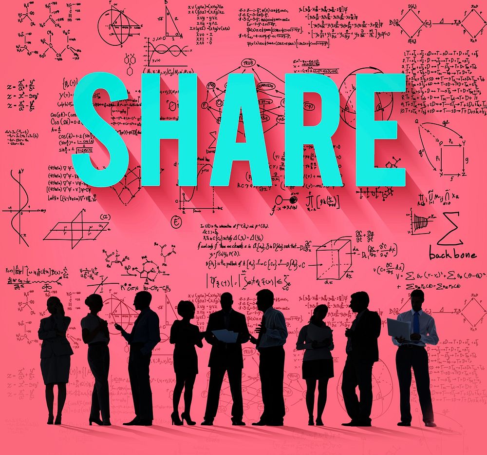 Share Sharing Social Networking Participate Concept