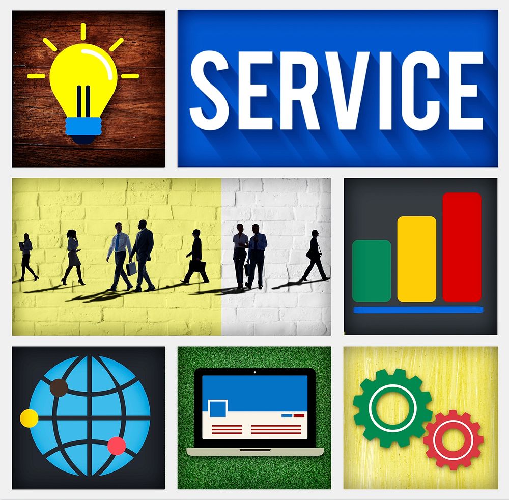 Service Support Customer Satisfaction Assistance Concept