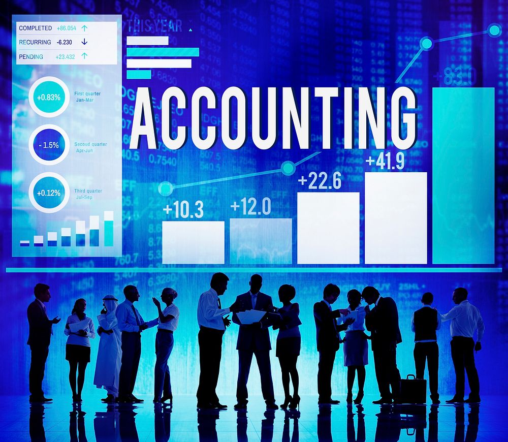 Accounting Economy Financial Banking Revenue Concept