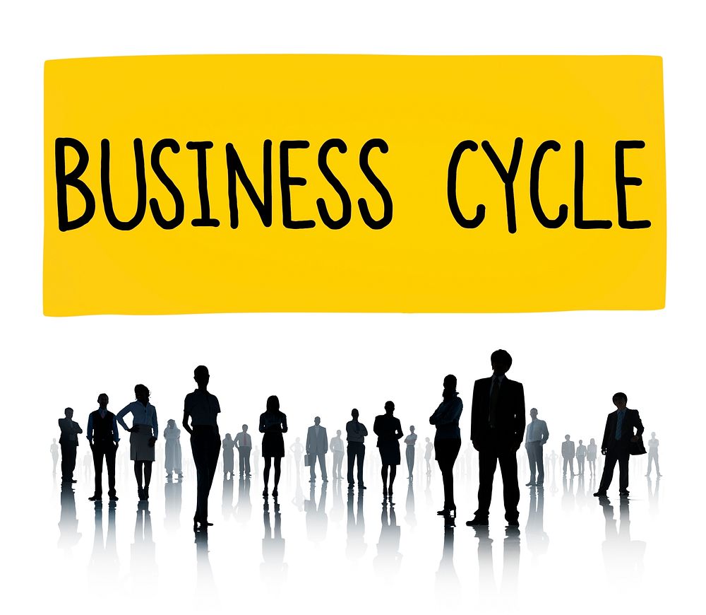Business Cycle Income Profit Loss Recession Concept