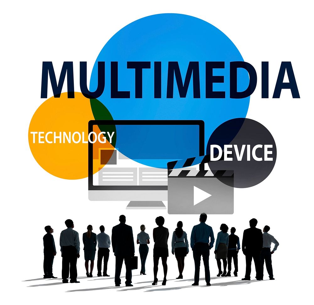 Multimedia Technology Digital Devices Information Concept