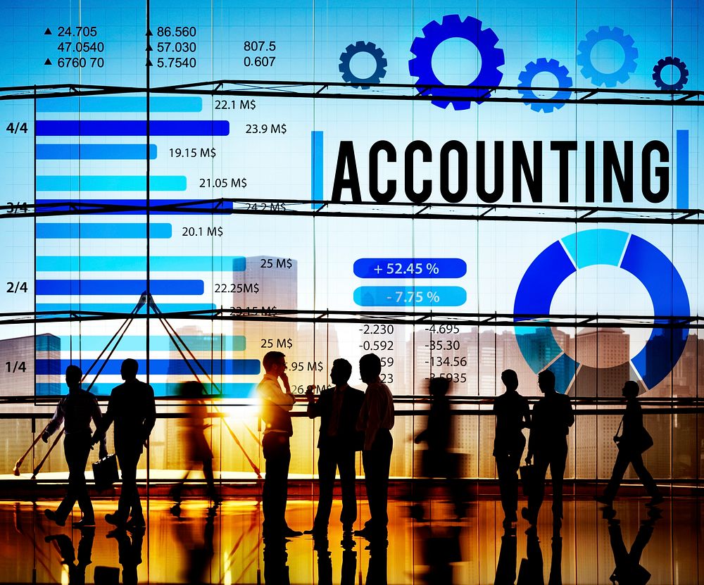 Accounting Finance Auditing Money Banking Concept