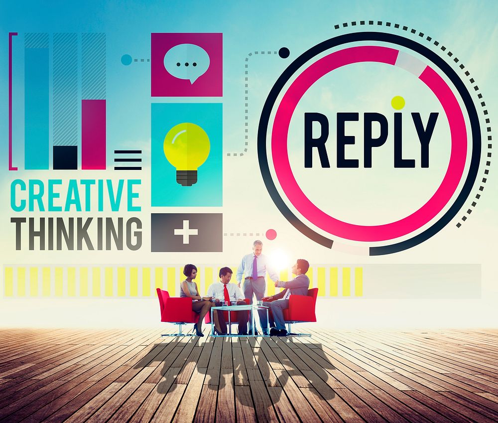 Reply Response Answer Feedback Graphic Concept