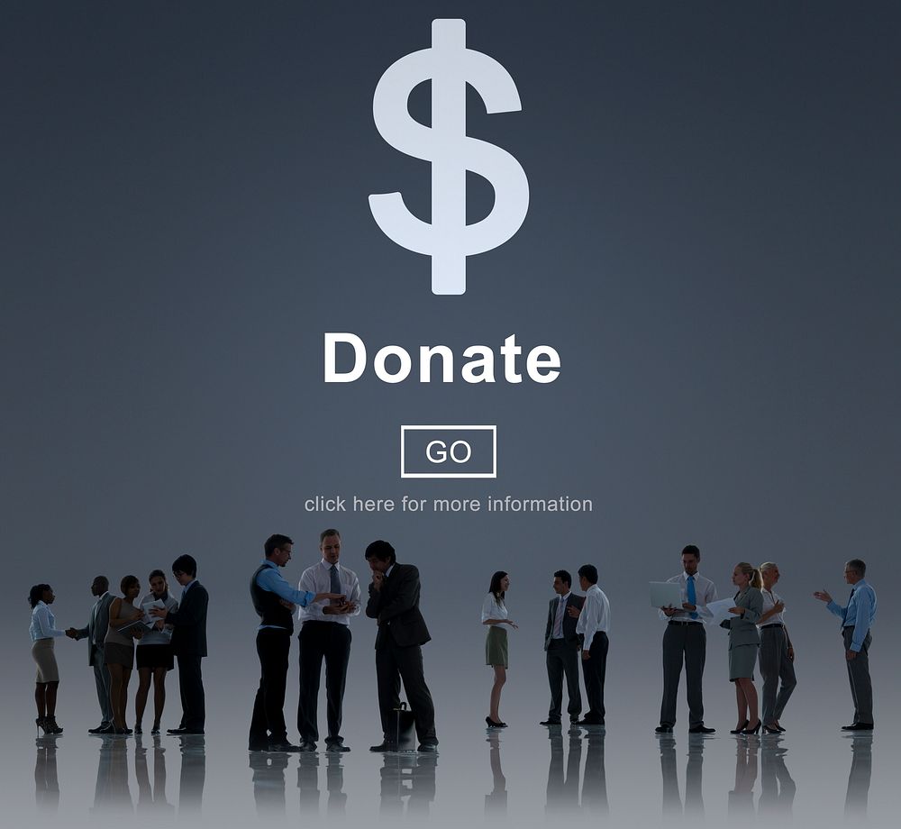 Donate Cash Money Gift Assistance Concept