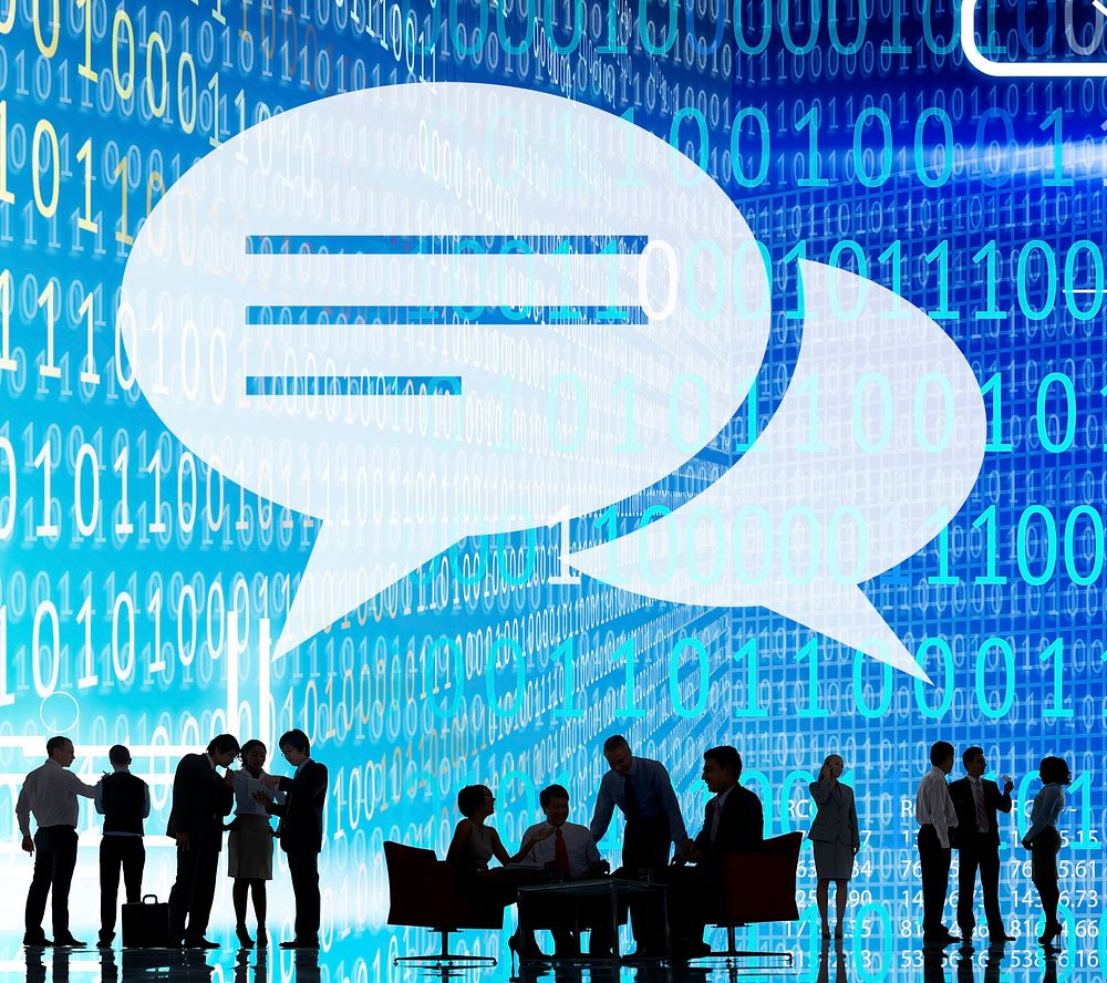 Communication Speech Bubbles Conversation Information Concept