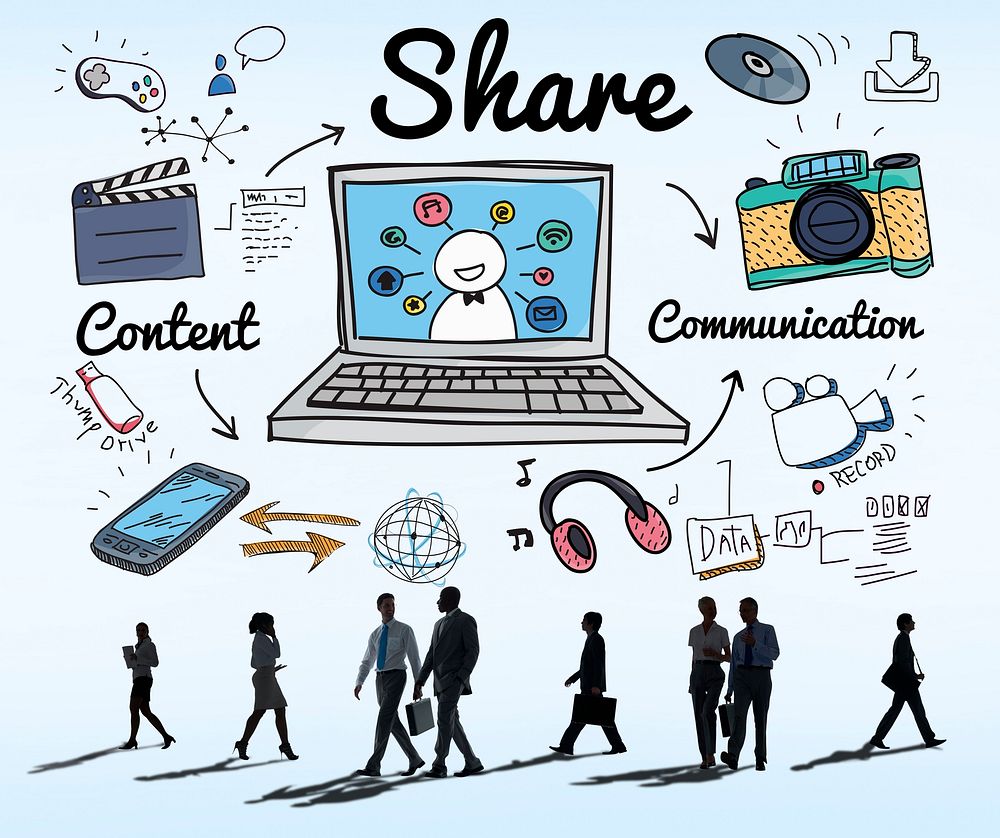 Share Global Communication Networking Portion Concept