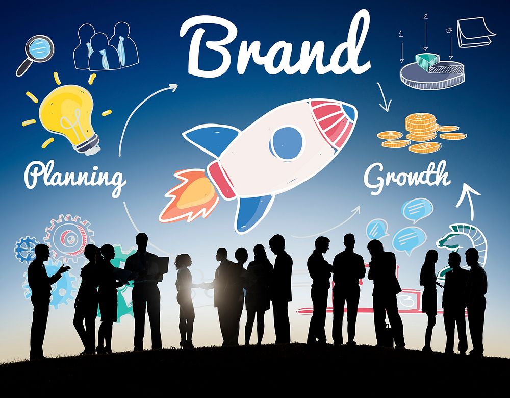 Brand Branding Copyright Trademark Marketing Concept