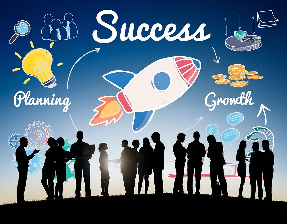Success Startup Innovation Growth Improvement Concept