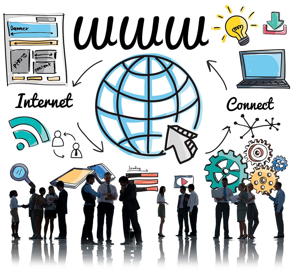 WWW Web Online Technology Global Concept