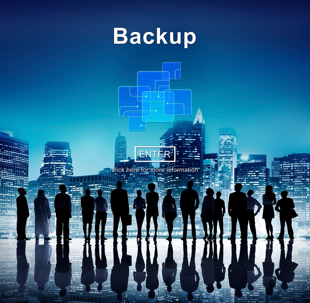 Backup Data Storage Database Restore Safety Security Concept
