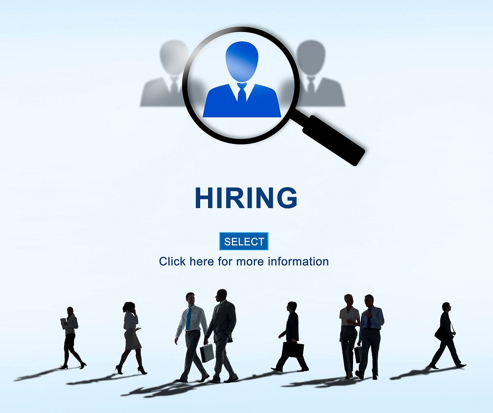 Hiring Occupation Recruitment Headhunting Jobs Concept