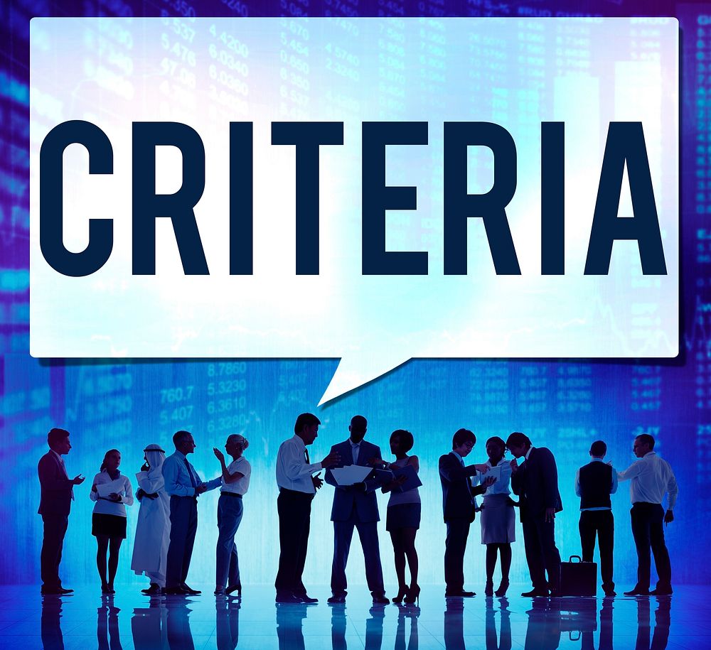 Criteria Controlling Follow Guidelines Conduct Concept