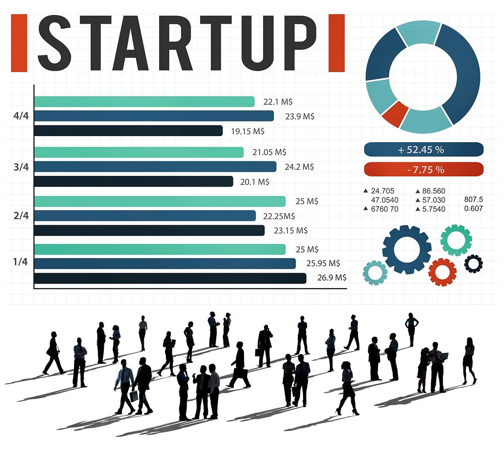 Startup New Business Growth Sucess Development Concept