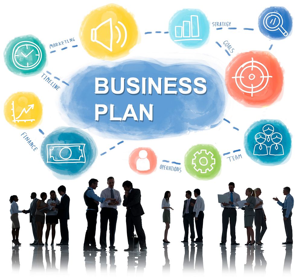 Business People Business Plan Concept