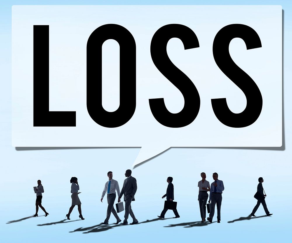 Loss Recession Deduction Financial Crisis Concept