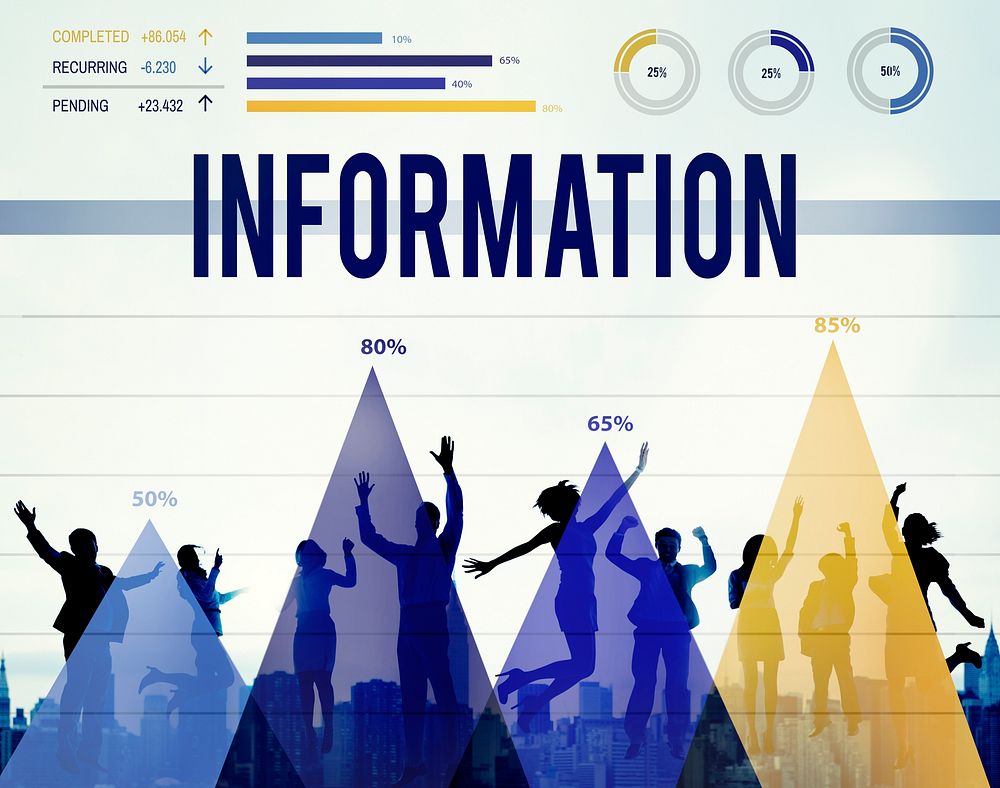 Information Info Data Analysis Storage Concept