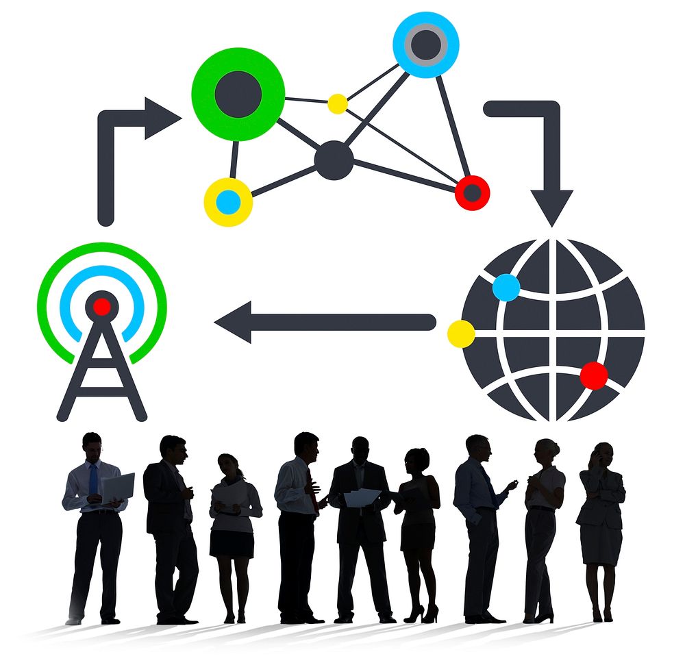 Network Storage Internet Connect Connection Concept