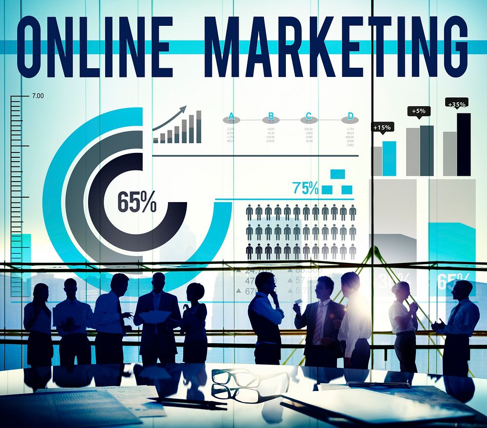 Online Marketing Commercial Branding Advertisement Concept