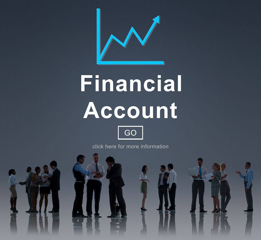 Financial Account Money Cash Growth Analysis Concept