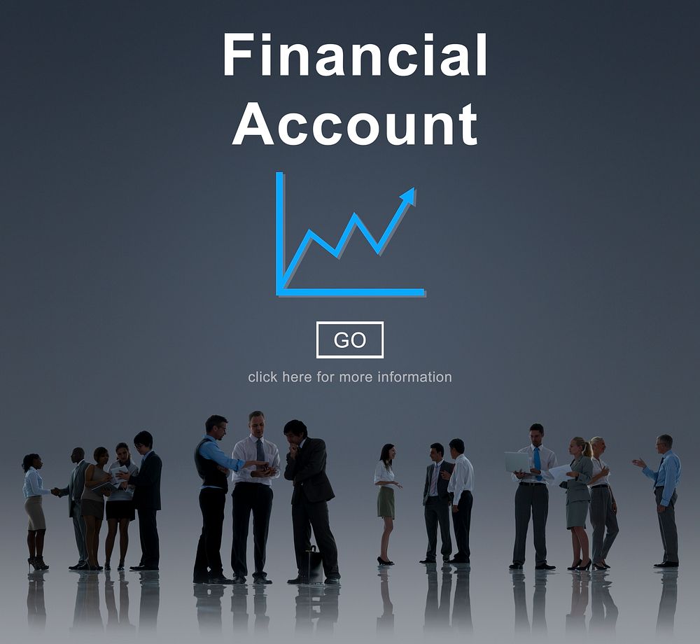 Financial Account Money Cash Growth Analysis Concept