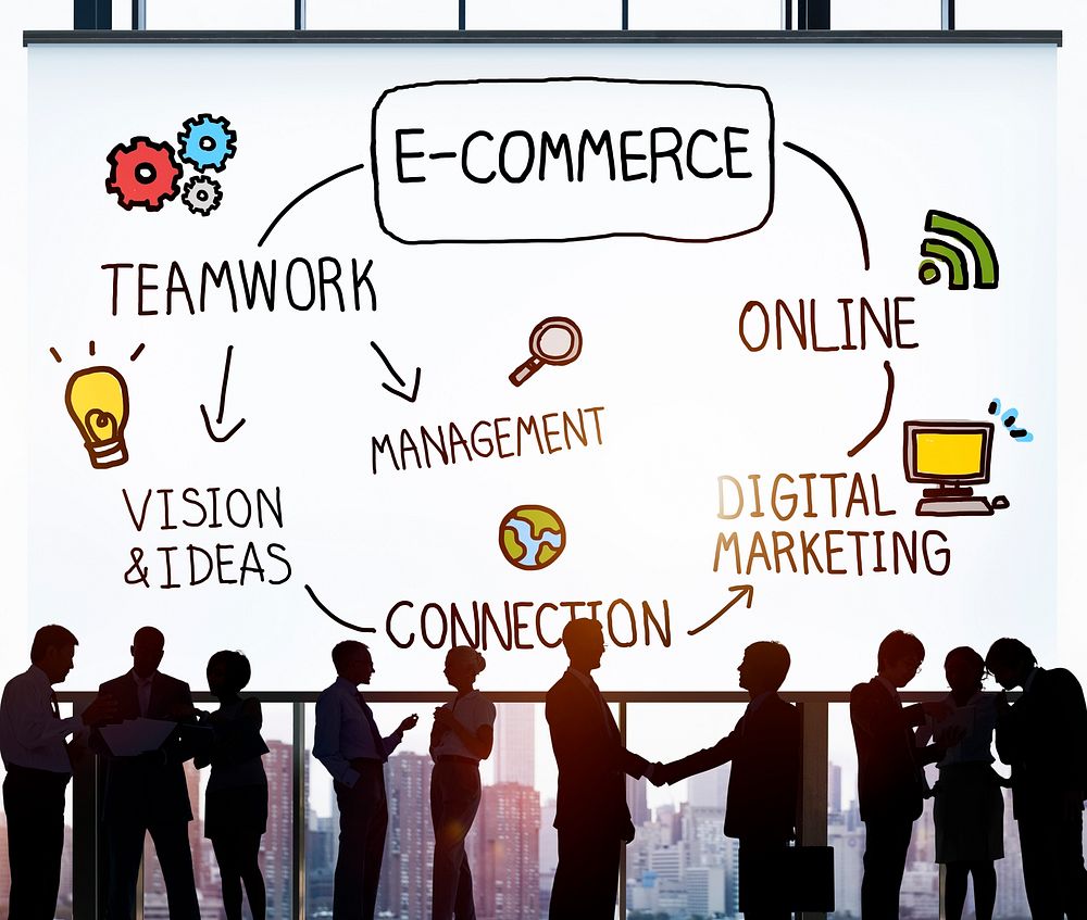 E-Business E-Commerce Global Business Marketing Concept