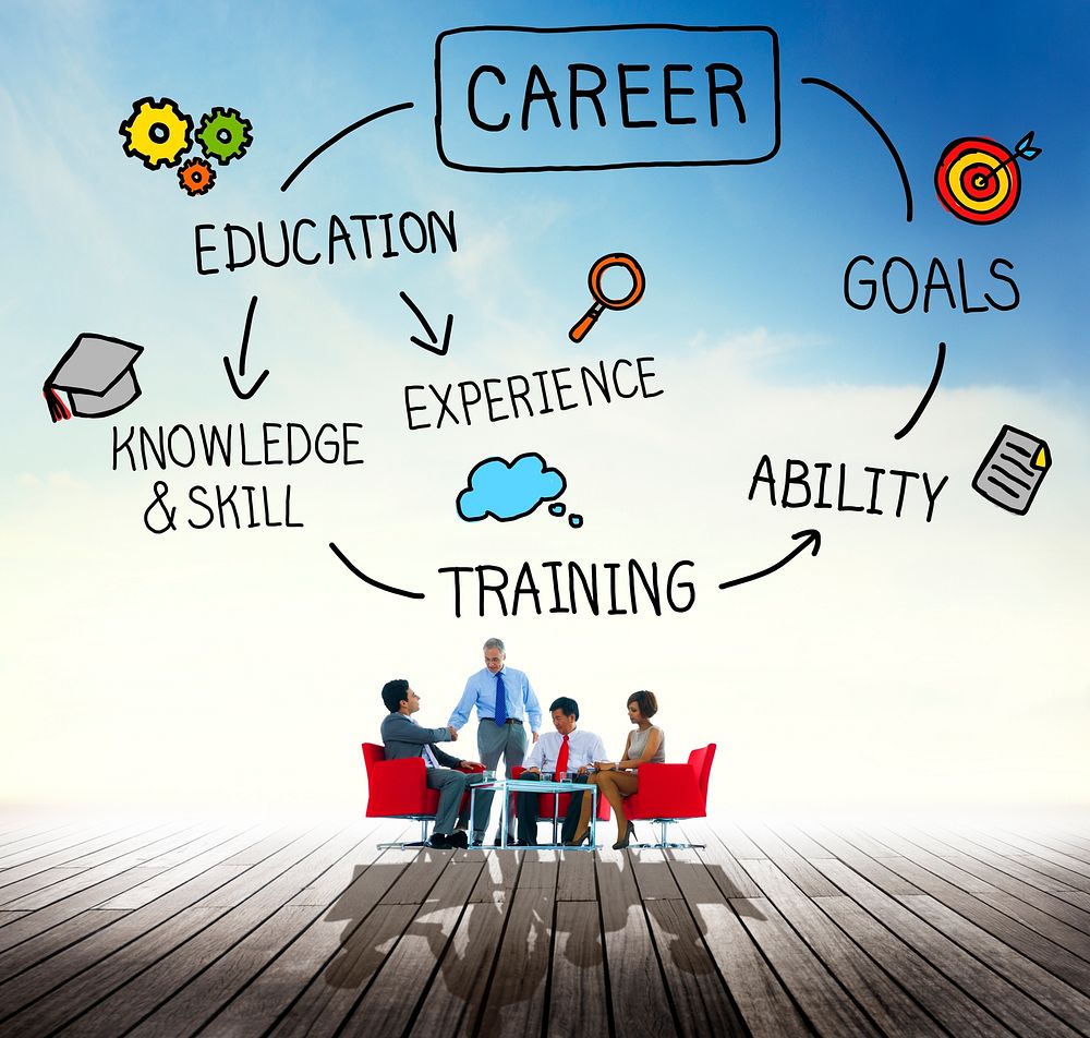 Career Job Goal Expertise Skill Talent Concept