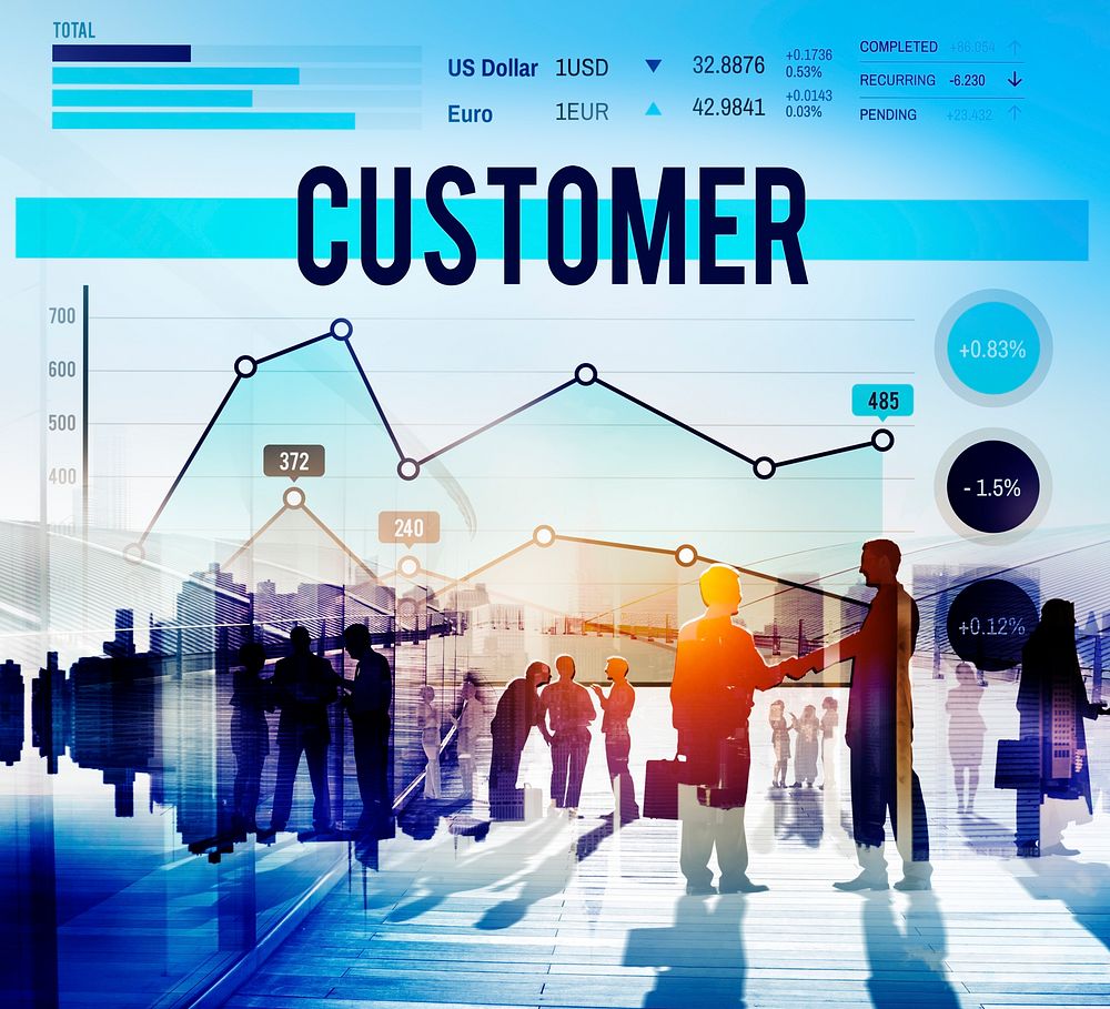 Customer Target Marketing Business Strategy Concept