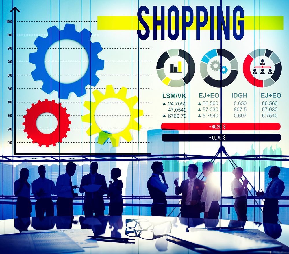 Shopping Buying Spending Marketing Commercial Concept