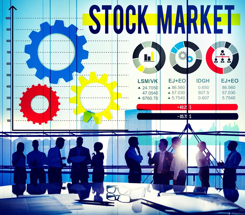 Stock Market Stock Exchange Financial Economy Concept