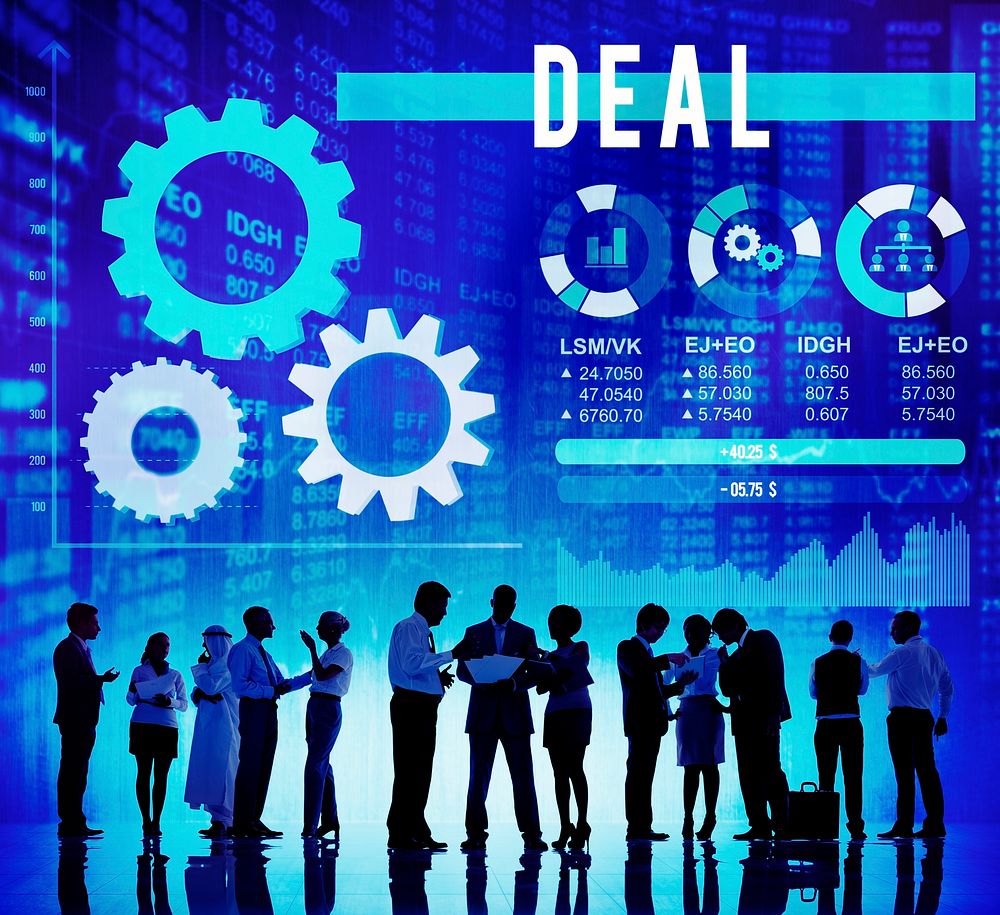 Deal Corporate Solution Strategy Corporate Concept