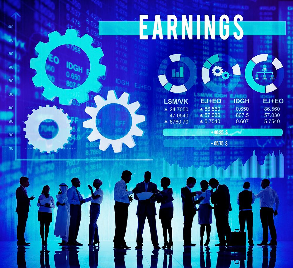 Earnings Financial Income Costs Money Concept