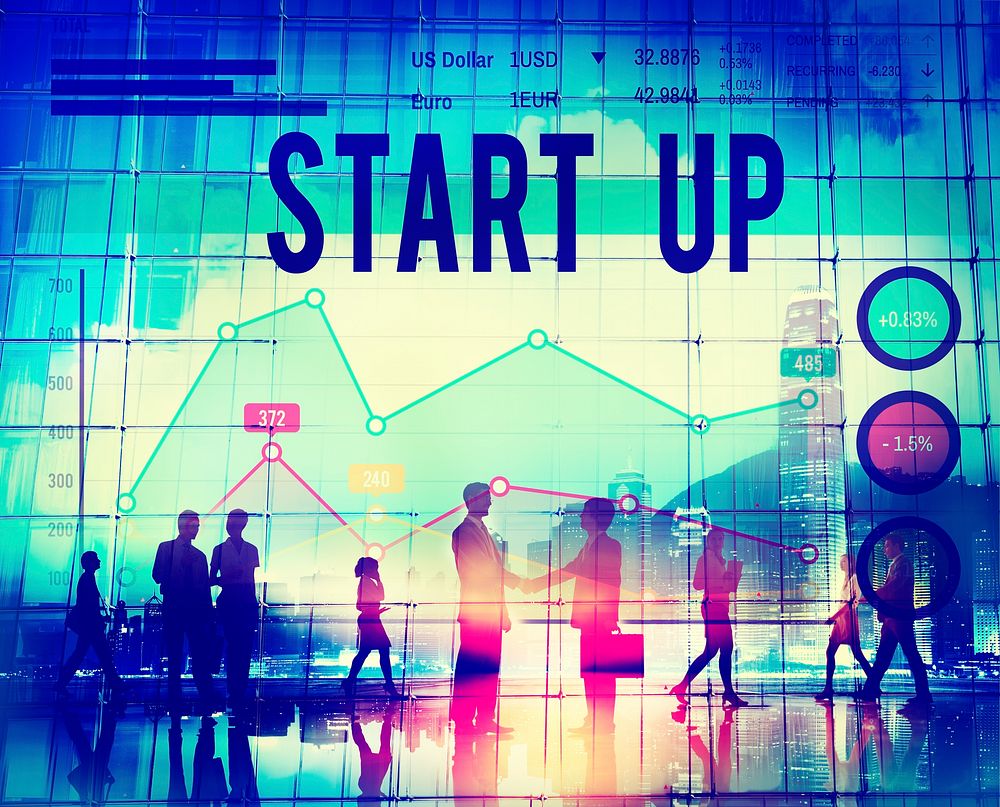 Startup Growth Success New Business Concept