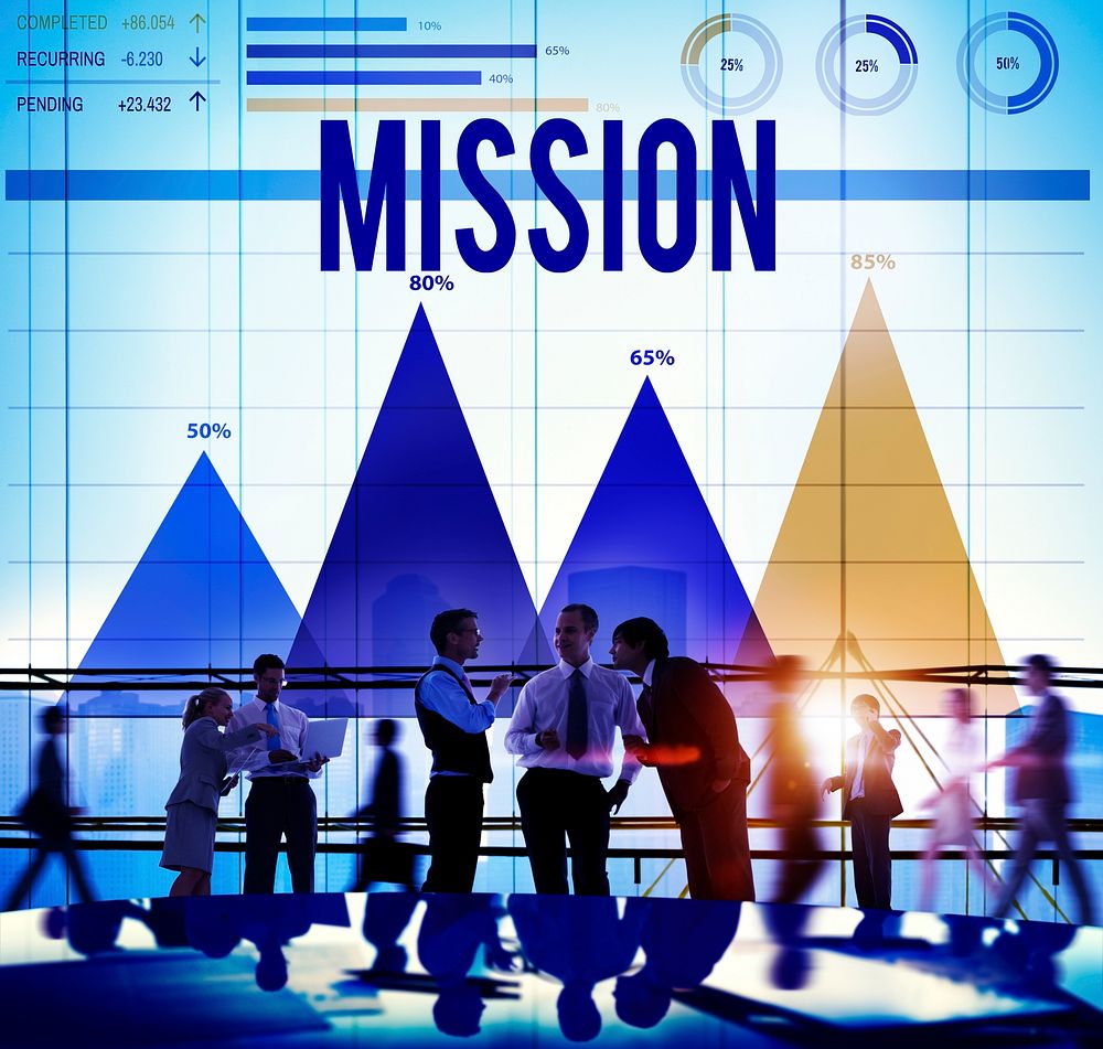 Mission Aim Aspiration Goal Inspiration Marketing Concept