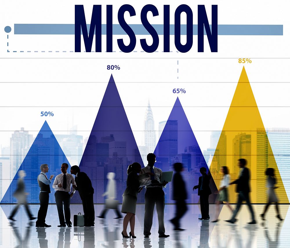 Mission Aim Aspiration Goal Inspiration Marketing Concept