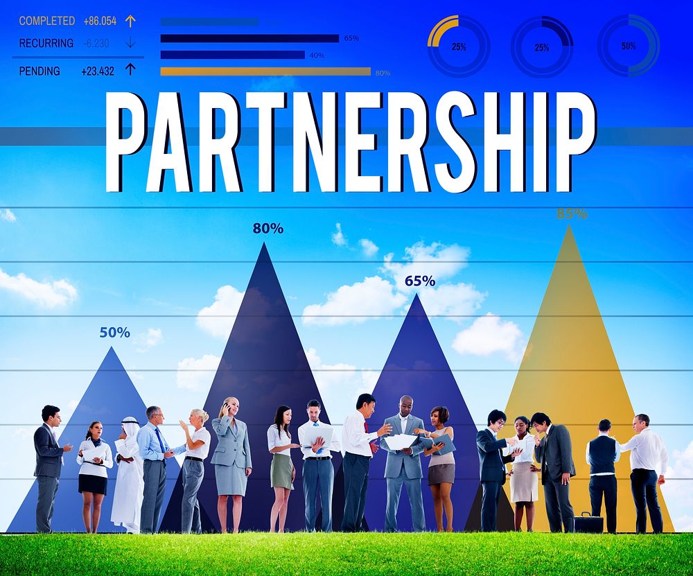 Partnership Partner Collaboration Teamwork Support Concept
