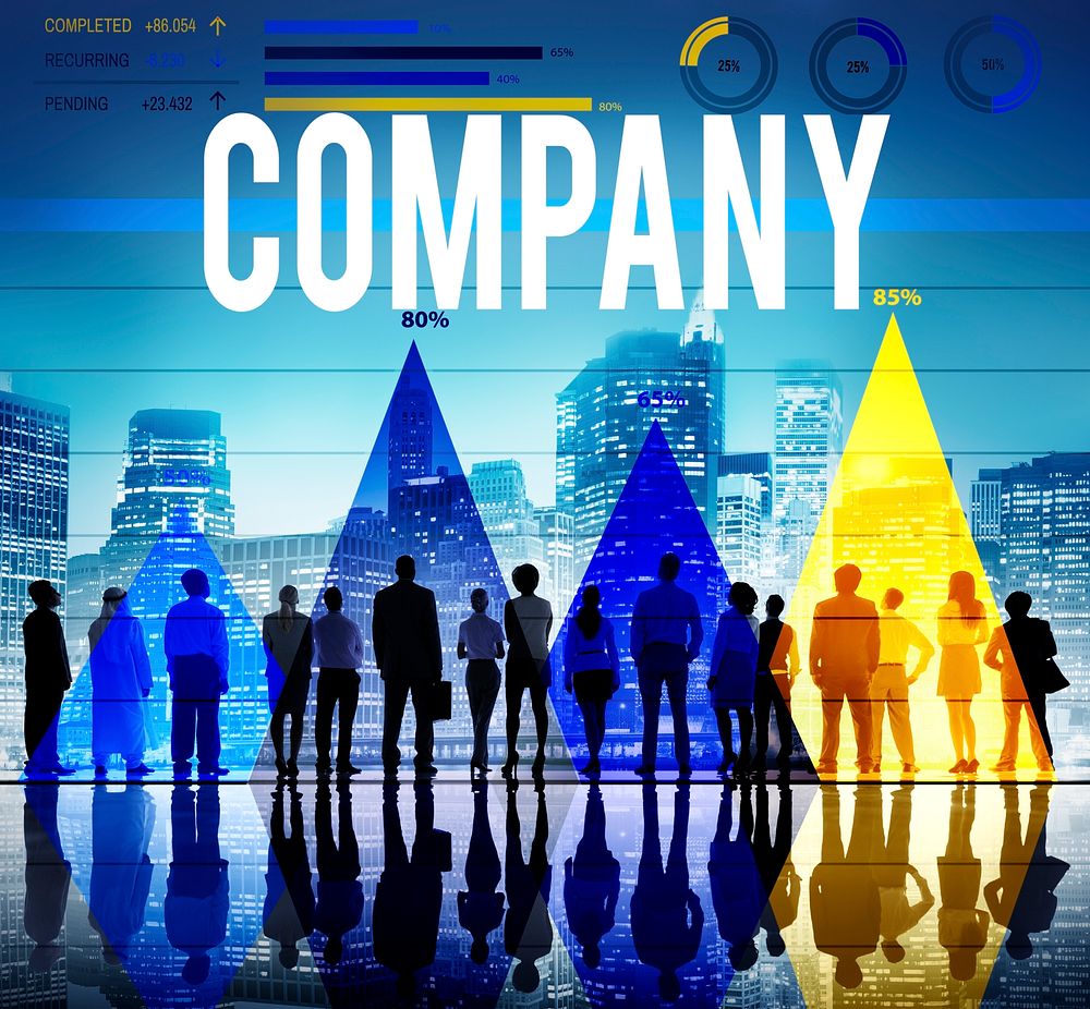 Company Team Organization Corporate Vision Concept