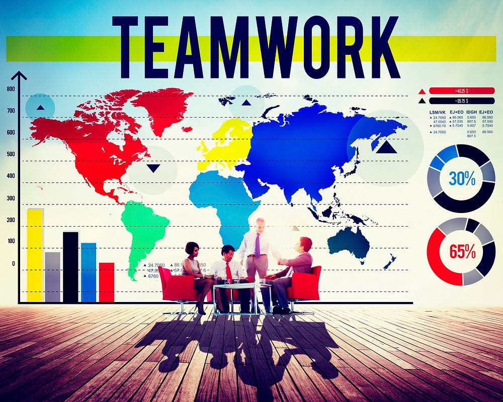 Teamwork Collaboration Cooperation Partnership Concept